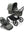 Bugaboo Fox 5 Gestell (Black) / Bezug (Forest Green) / Dach (Forest Green) 3in1 Set