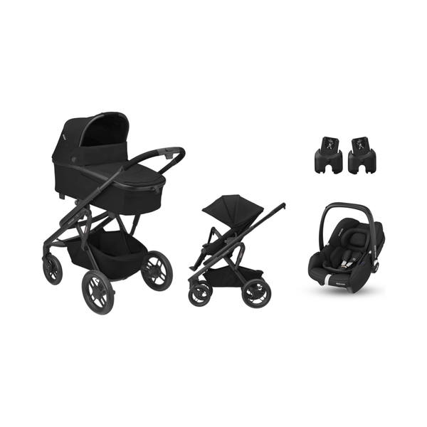 Maxi Cosi Lila Xp Plus Essential Black 3in1 Set