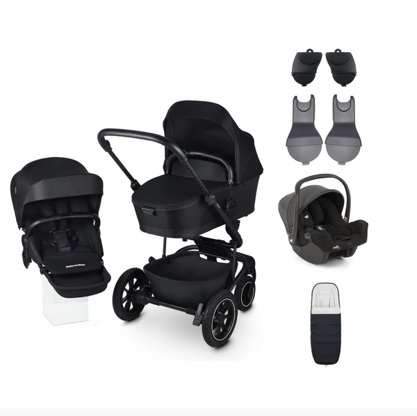 Easywalker Harvey⁵ Air Midnight Black 7in1 Set