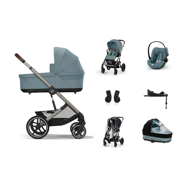 Cybex Balios S Lux Set Stormy Blue 6in1 Set (Nur im Fachhandel!)