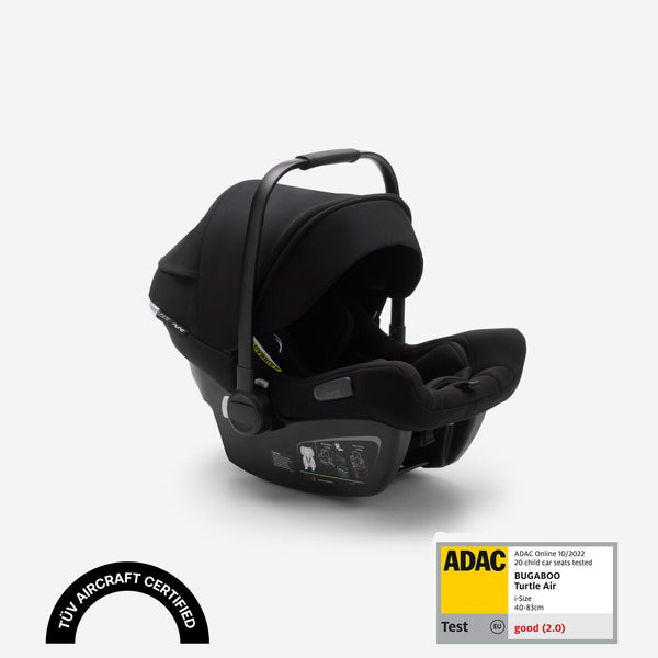 Bugaboo Fox Cub Gestell (Black) / Bezug (Black) / Dach (Black) 4in1 Set