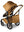 Bugaboo Wickeltasche Noir Amber Glow