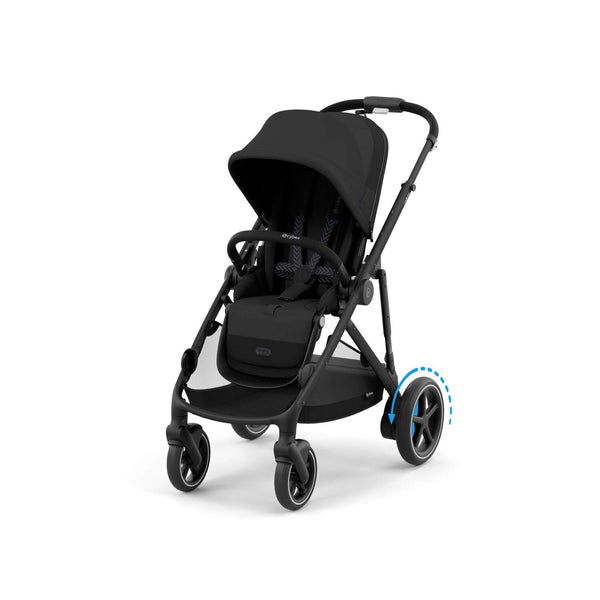 Cybex e-Gazelle S (Black Rahmen) Moon Black