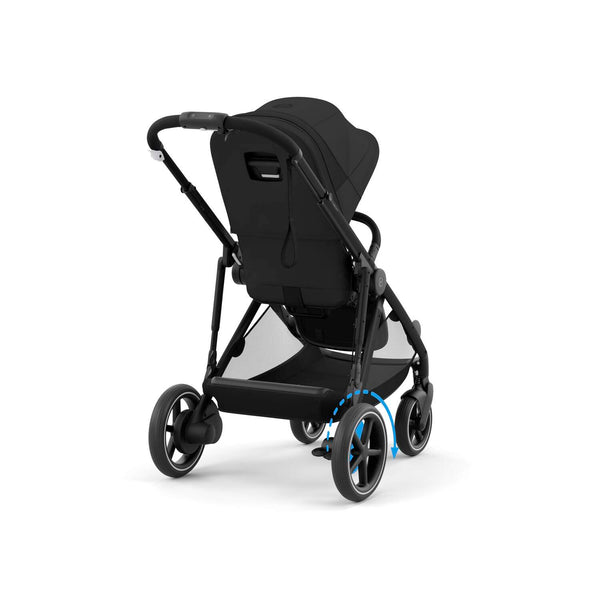 Cybex e-Gazelle S (Black Rahmen) Moon Black