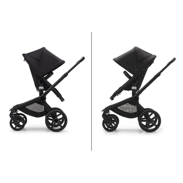 Bugaboo Fox 5 Gestell (Black) / Bezug (Black) / Dach (Midnight Black) 3in1 Set