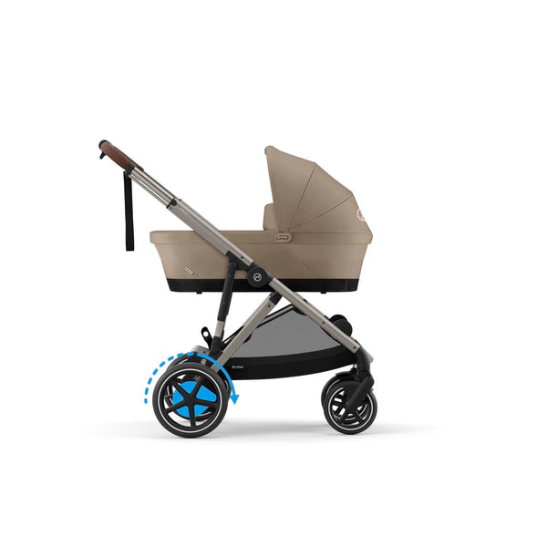 Cybex e-Gazelle S (Taupe Rahmen) Almond Beige