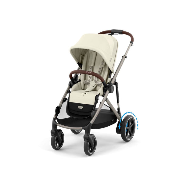 Cybex e-Gazelle S (Taupe Rahmen) Seashell Beige