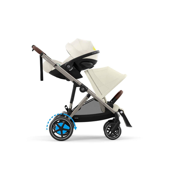 Cybex e-Gazelle S (Taupe Rahmen) Seashell Beige