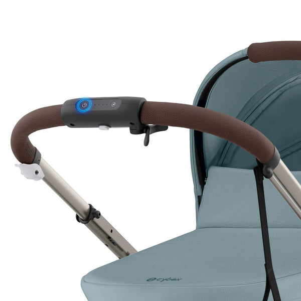 Cybex e-Gazelle S (Taupe Rahmen) Stormy Blue