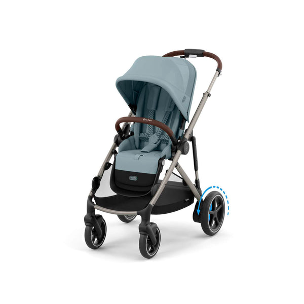 Cybex e-Gazelle S (Taupe Rahmen) Stormy Blue