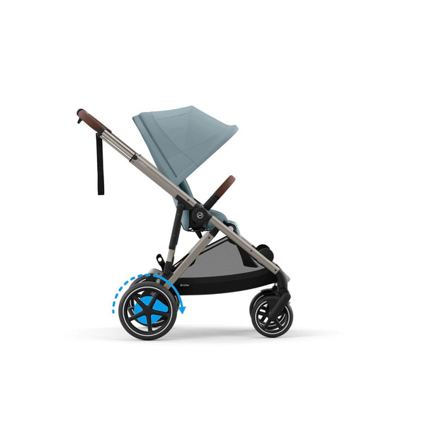 Cybex e-Gazelle S (Taupe Rahmen) Stormy Blue