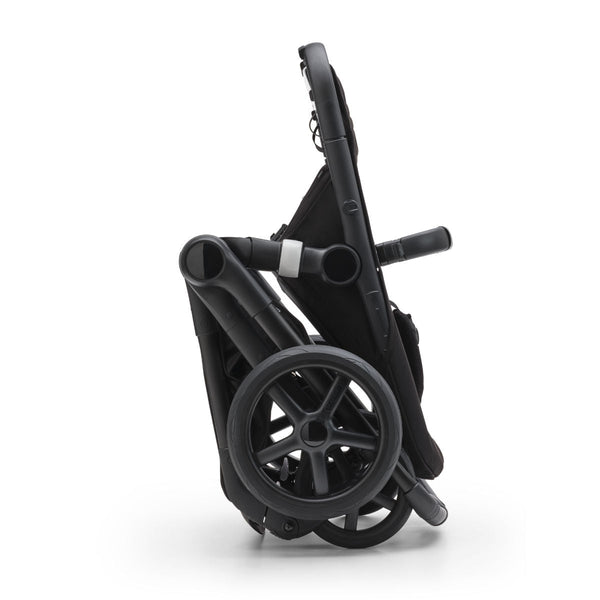 Bugaboo Fox 5 Gestell (Black) / Bezug (Grau Meliert) / Dach (Grau Meliert) 3in1 Set