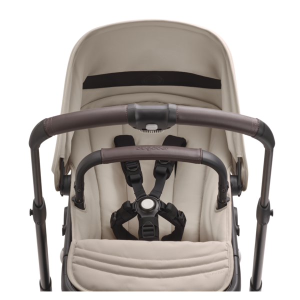 Bugaboo Fox 5 Gestell (Black) / Bezug (Desert Taupe) / Dach (Desert Taupe)