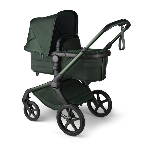 Bugaboo Fox 5 Gestell Noir Midnight Green Limited Edition XXL Bundle