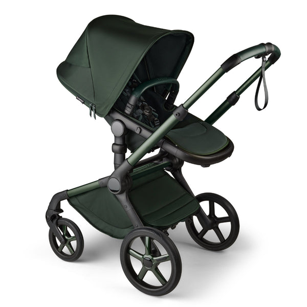 Bugaboo Fox 5 Gestell Noir Midnight Green Limited Edition XXL Bundle