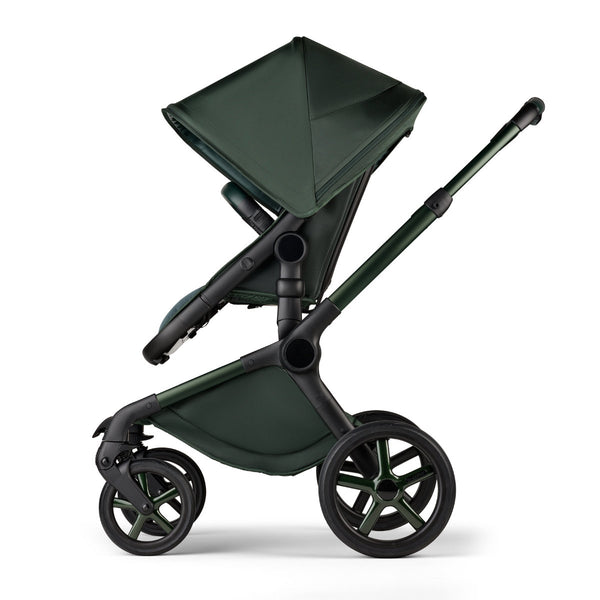 Bugaboo Fox 5 Gestell Noir Midnight Green Limited Edition XXL Bundle