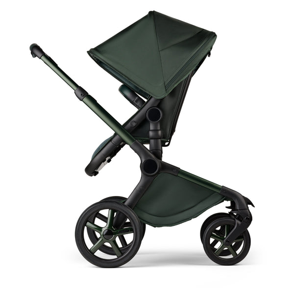 Bugaboo Fox 5 Gestell Noir Midnight Green Limited Edition XXL Bundle