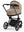 Cybex Priam Set Gestell (Matt Black) /Stoff (Cozy Beige)