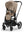 Cybex Priam Set Gestell (Matt Black) /Stoff (Cozy Beige)