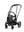 Cybex Priam Set Gestell (Matt Black) /Stoff (Cozy Beige)