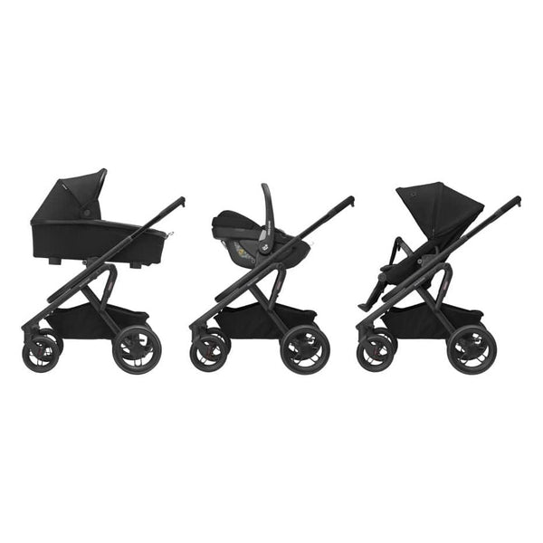 Maxi Cosi Lila Xp Plus Essential Black 3in1 Set