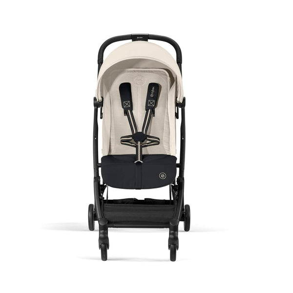 Cybex Orfeo Canvas White Gestell Schwarz