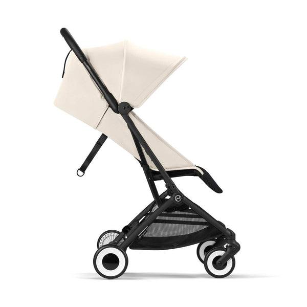 Cybex Orfeo Canvas White Gestell Schwarz