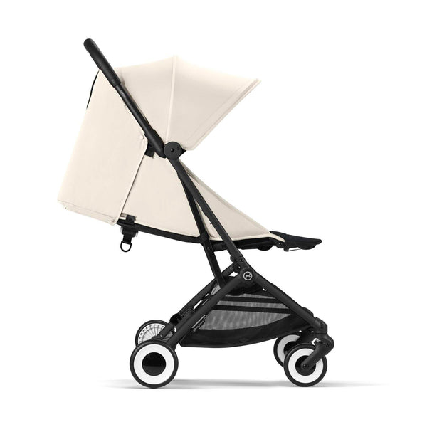 Cybex Orfeo Canvas White Gestell Schwarz