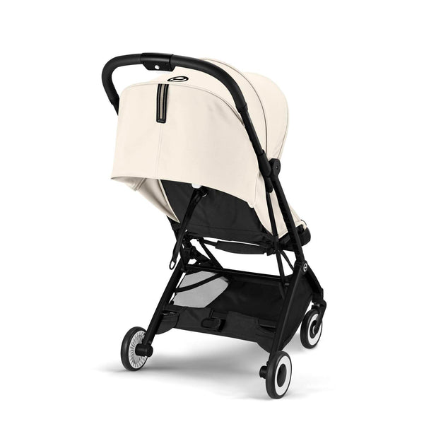 Cybex Orfeo Canvas White Gestell Schwarz