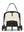 Cybex Orfeo Canvas White Gestell Schwarz