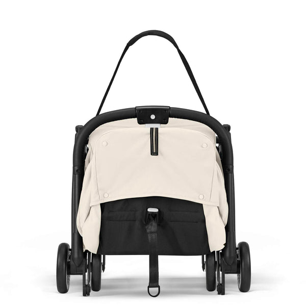 Cybex Orfeo Canvas White Gestell Schwarz