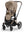 Cybex Priam Set Gestell (Rosegold) /Stoff (Cozy Beige)