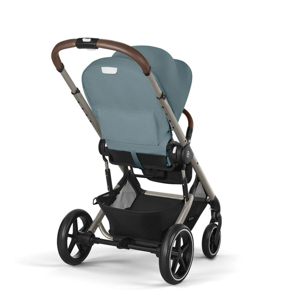 Cybex Balios S Lux Stormy Blue (Gestell Taupe)