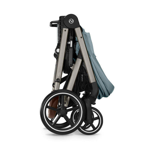 Cybex Balios S Lux Stormy Blue (Gestell Taupe)