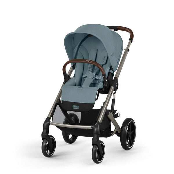 Cybex Balios S Lux Stormy Blue (Gestell Taupe)